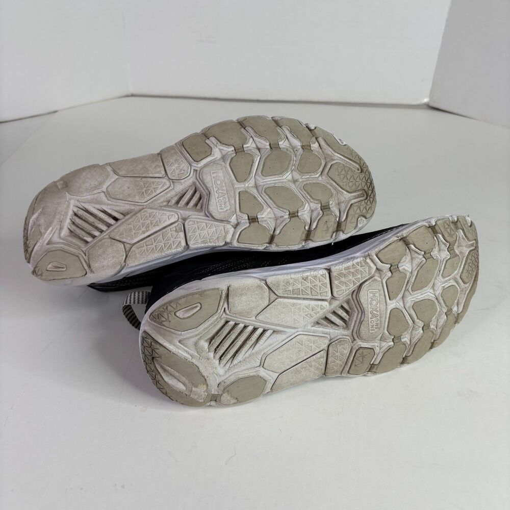 Hoka One One Clifton 6 running Shoes, Mens size 9.5, Black, - Picture 8 of 10